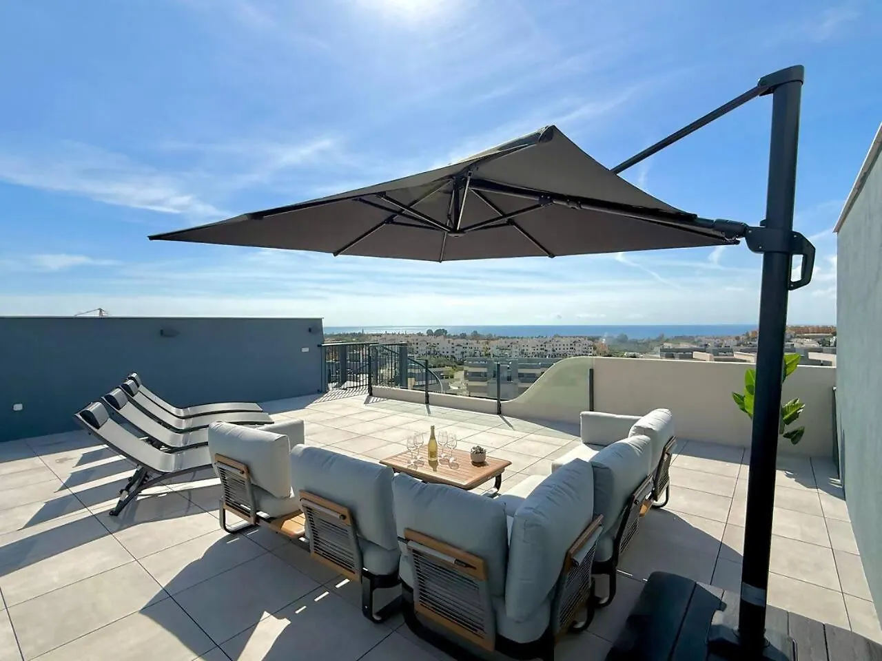 דירות אסטפונה Sr Oasis 325 2 Bdr Penthouse With Sea View ספרד